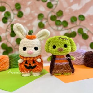 Calabazin y Franky - Patrón Digital