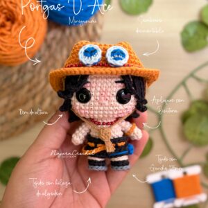 Portgas D. Ace - Patrón Digital