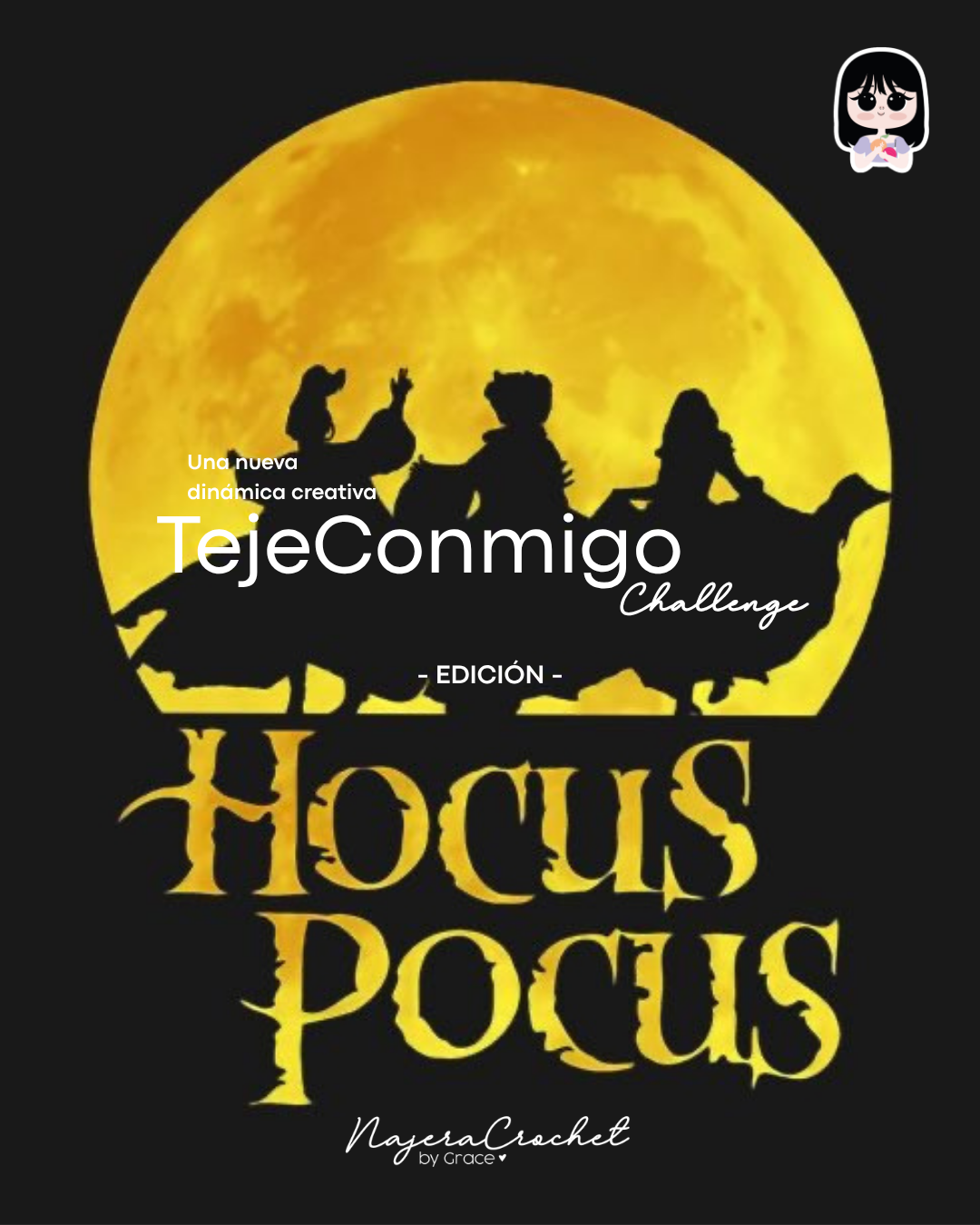 TejeConmigo Challenge “Hocus Pocus” - Taller Virtual
