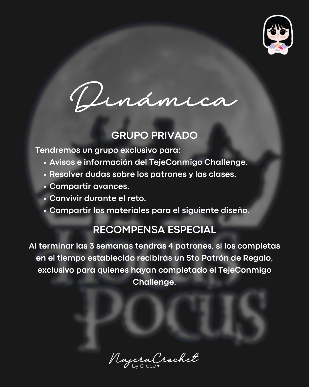 TejeConmigo Challenge “Hocus Pocus” - Taller Virtual - Imagen 3