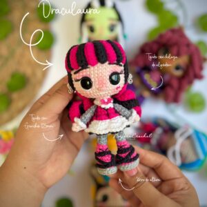 Draculaura - Patrón Digital