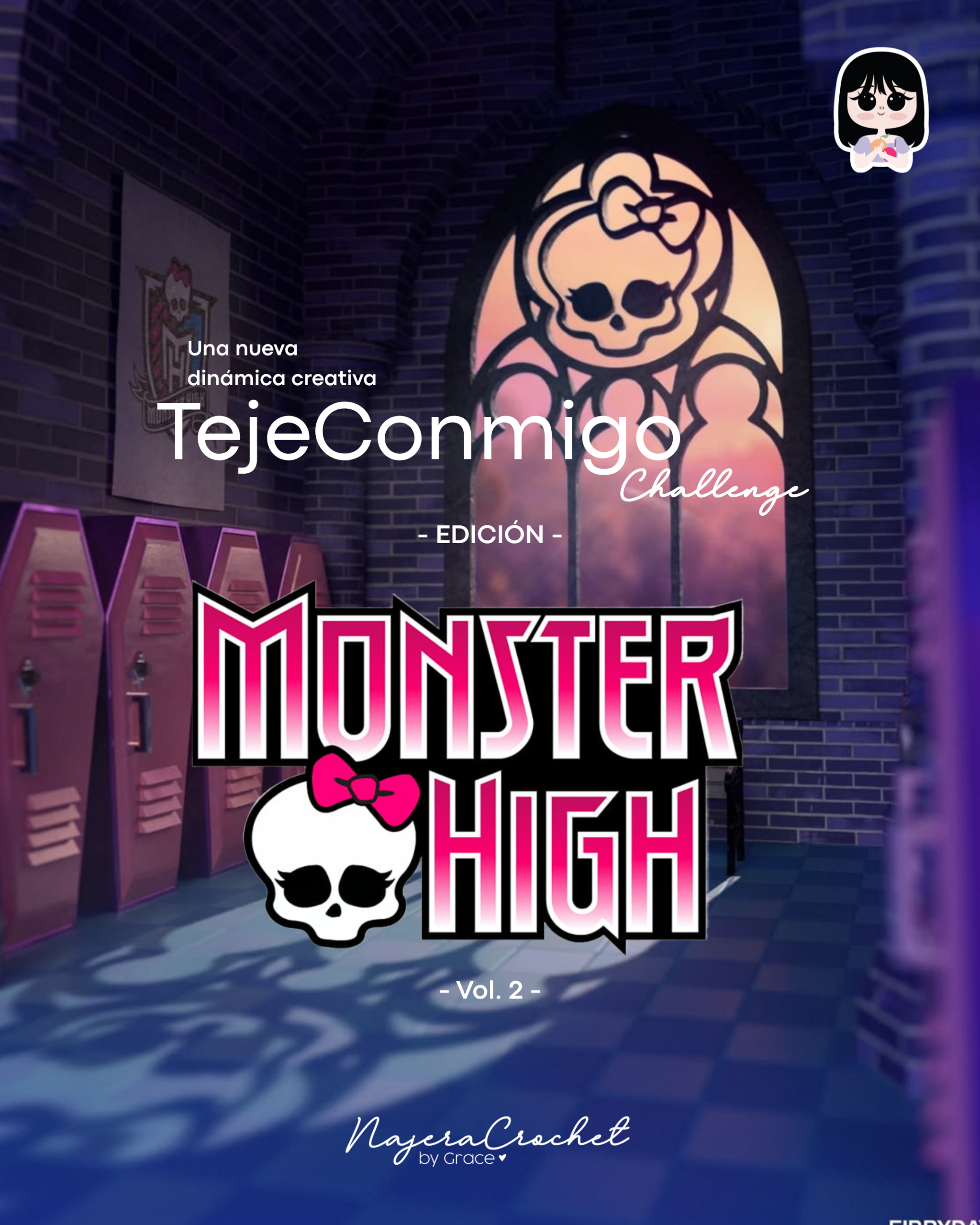 TejeConmigo Challenge “Monster High Vol. 2” – Taller Virtual