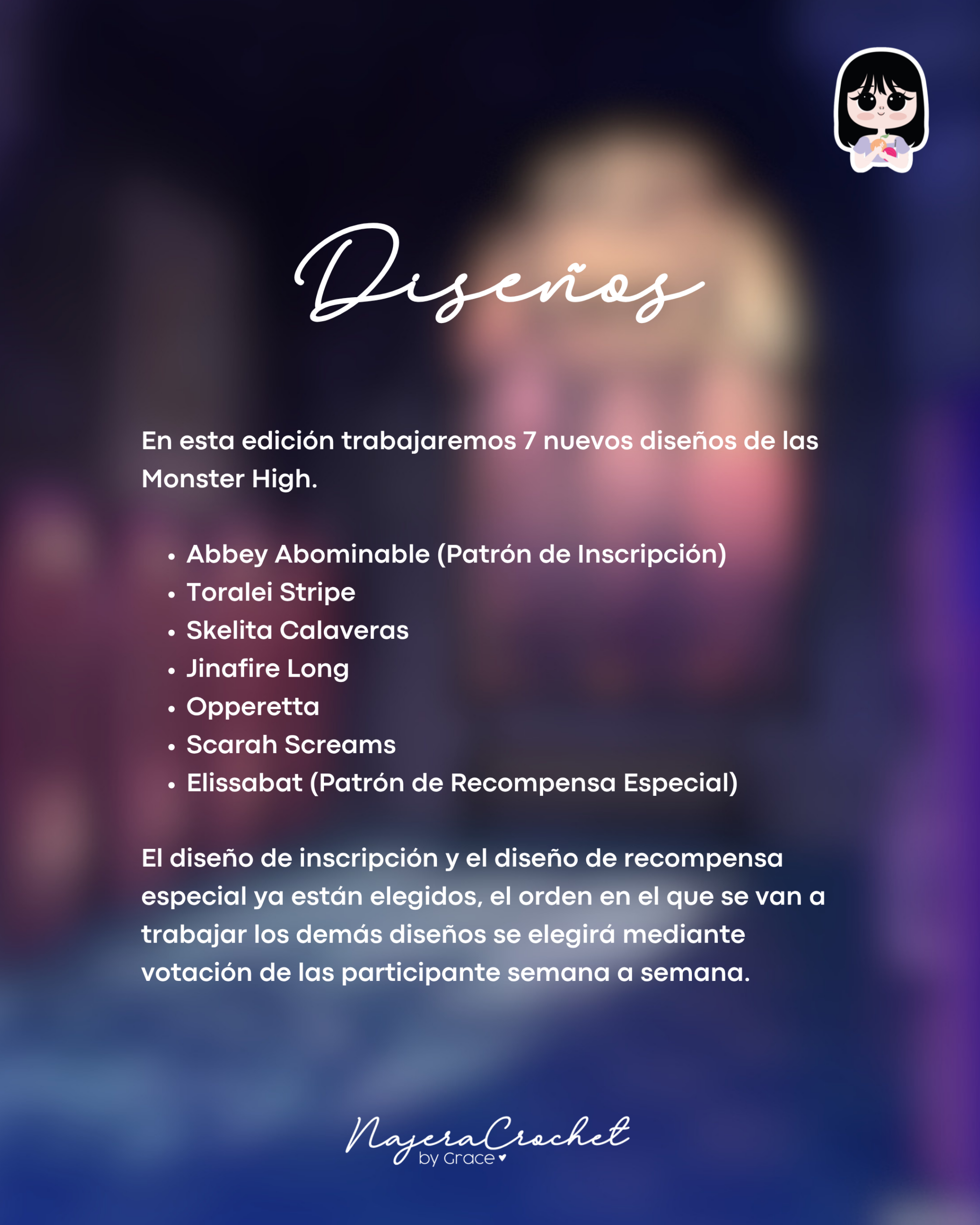 TejeConmigo Challenge “Monster High Vol. 2” – Taller Virtual - Imagen 4