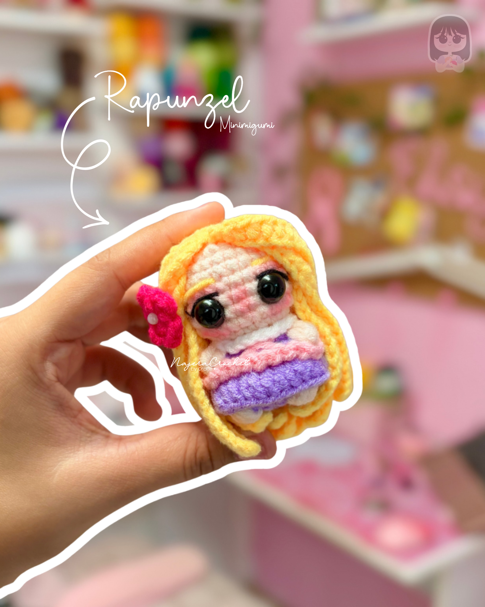 Rapunzel - Patrón Gratuito